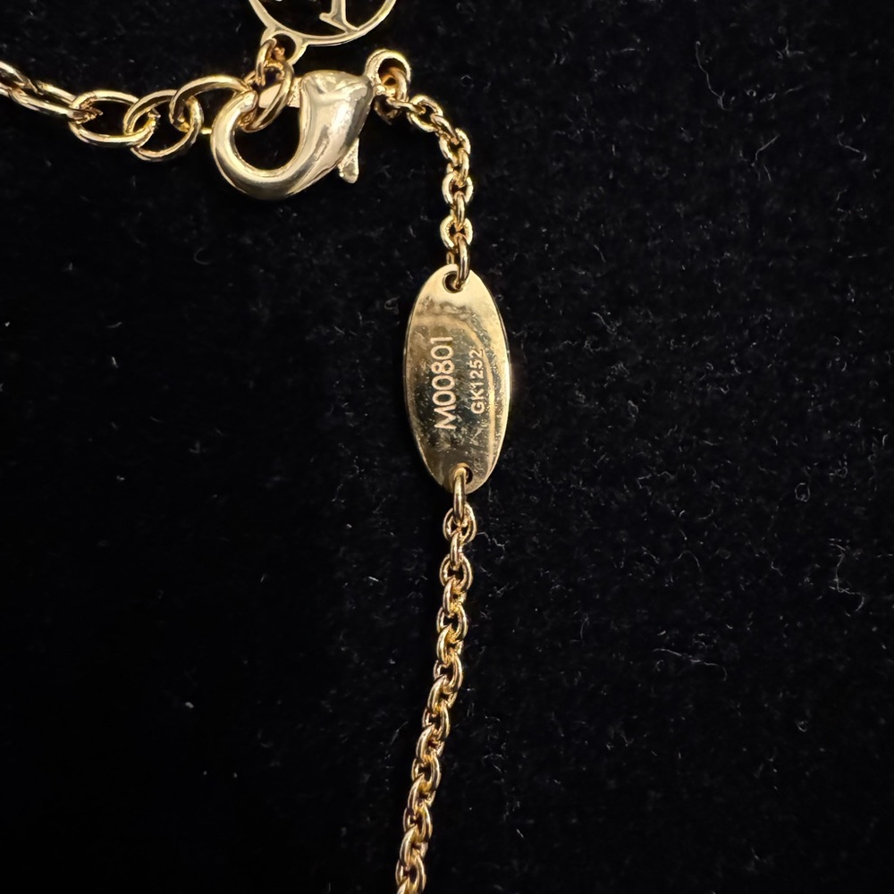 Louis Vuitton Gold and Pink Bracelet with Dainty Charms - Picture 6 of 6